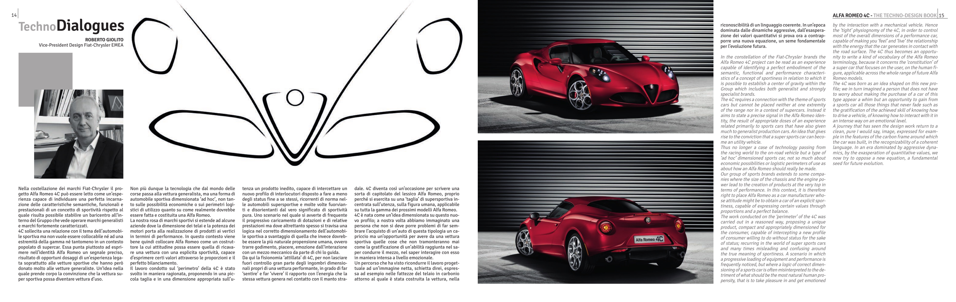 2015 Alfa Romeo 4C Technical Brochure Page 23